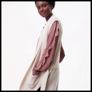 Ann Taylor Loft Sleeveless Coatigan (Cardigan)